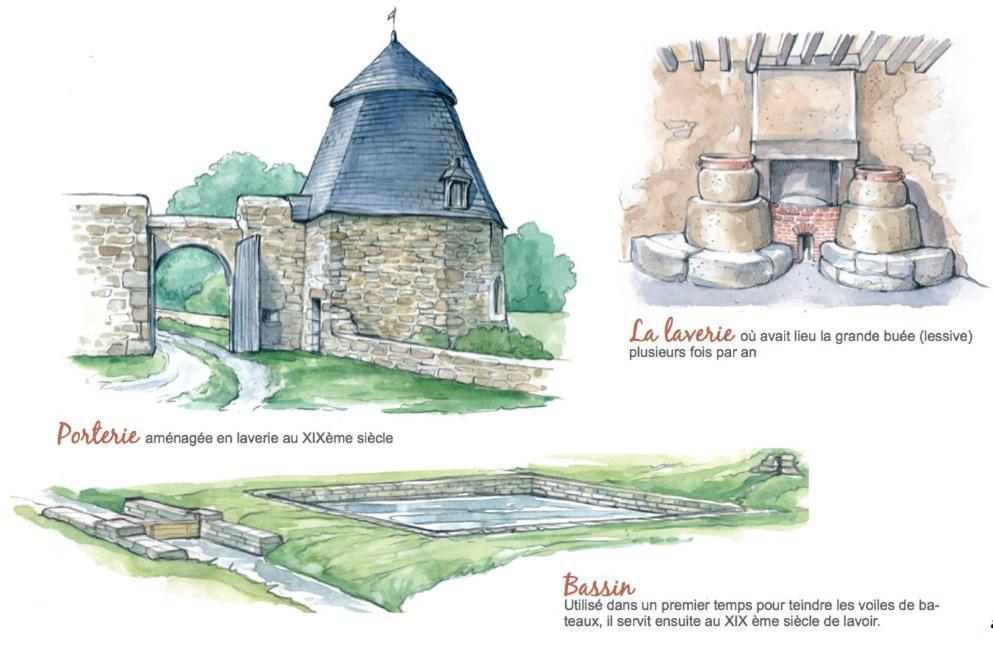Chateau De Bourgon Montourtier Zewnętrze zdjęcie