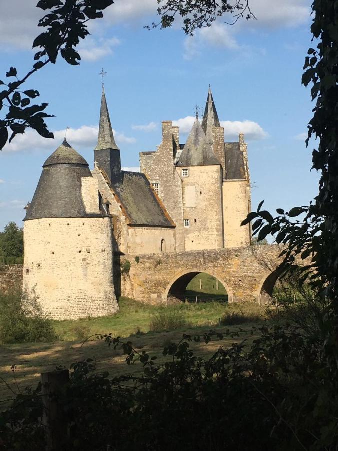 Chateau De Bourgon Montourtier Zewnętrze zdjęcie