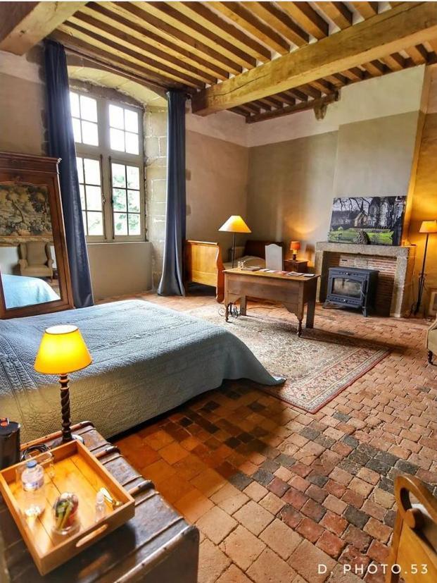 Chateau De Bourgon Montourtier Zewnętrze zdjęcie